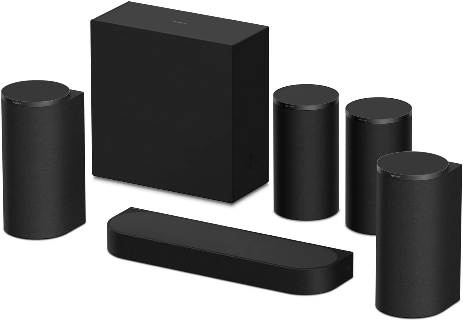 Sony BRAVIA Theatre Bar Trio HT-A8 Kit 5.1.4 A/V-Lautsprechersystem mit Aktiv-Subwoofer schwarz