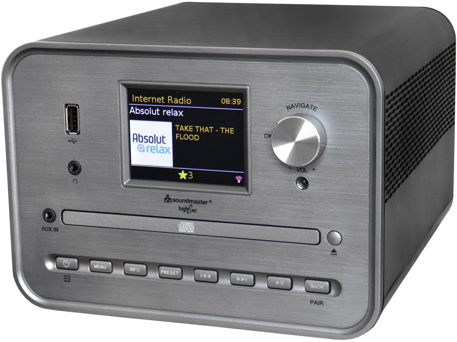 Soundmaster ICD1050SW Internetradio schwarz