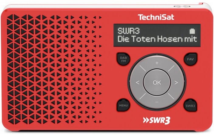Technisat DigitRadio 1 SWR3-Edition rot/silber