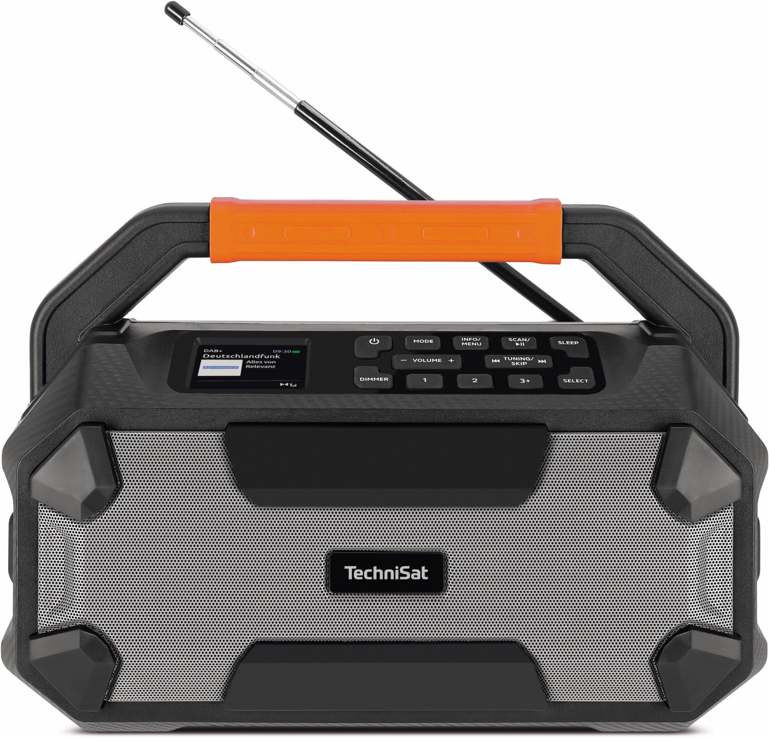 Technisat DigitRadio 231 OD Baustellenradio schwarz/orange