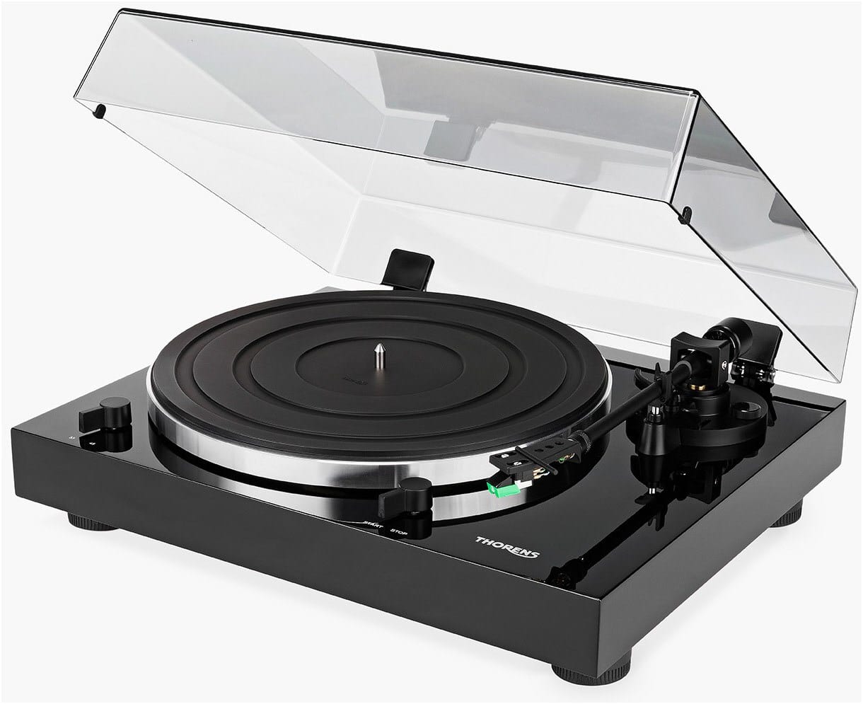 Thorens TD 202 Plattenspieler inkl. TP 71/AT 95 E hochglanz schwarz