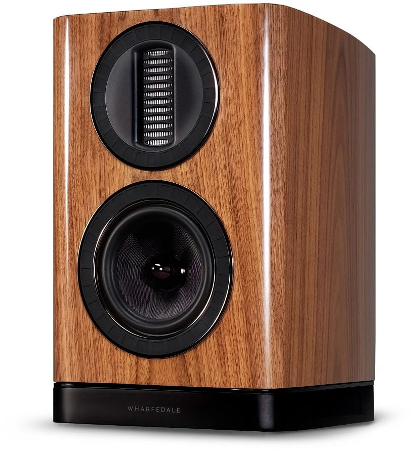 Wharfedale AURA 1 /Paar Klein-/Regallautsprecher hochglanz walnuss