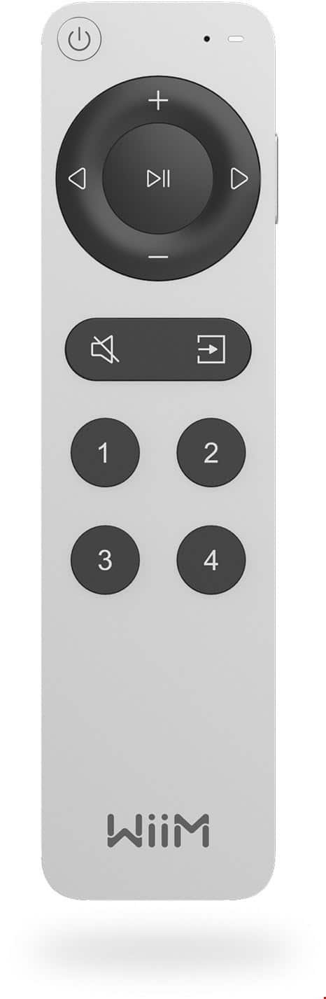 WiiM Voice Remote 2 silber