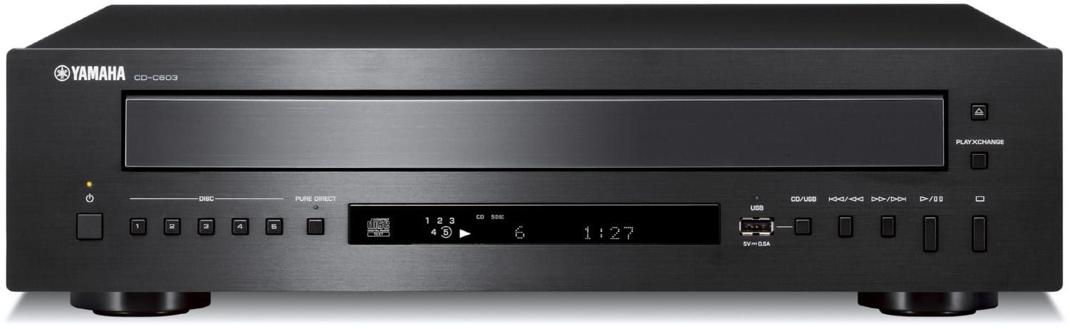 Yamaha CD-C603 CD-Wechsler schwarz