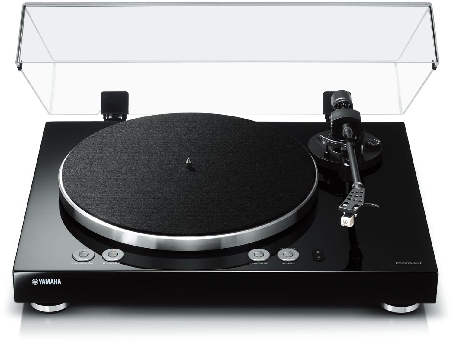 Yamaha MusicCast VINYL 500 Plattenspieler schwarz