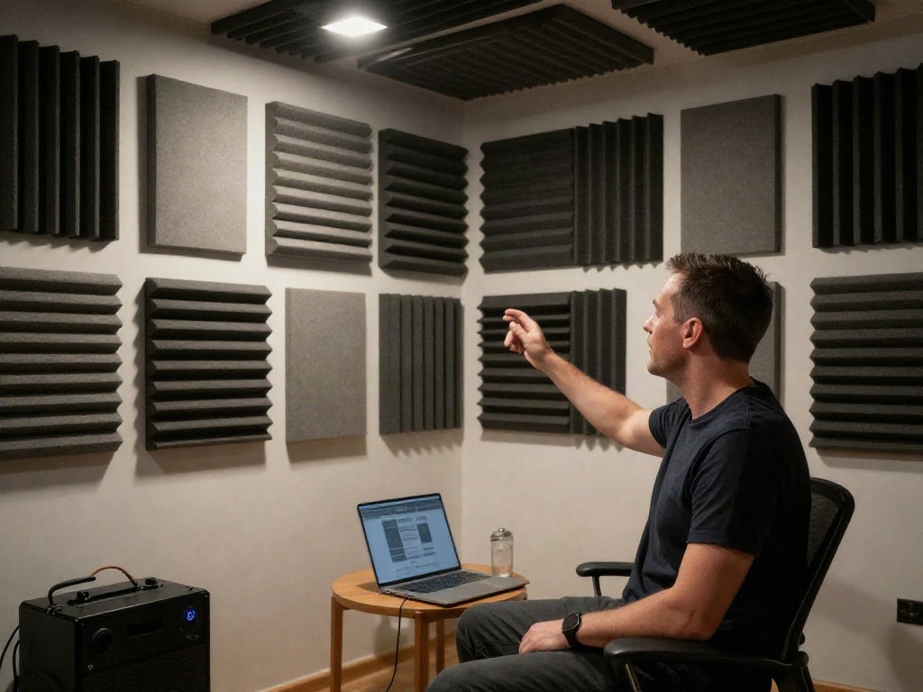 Raumakustik im Wohnzimmer verbessern