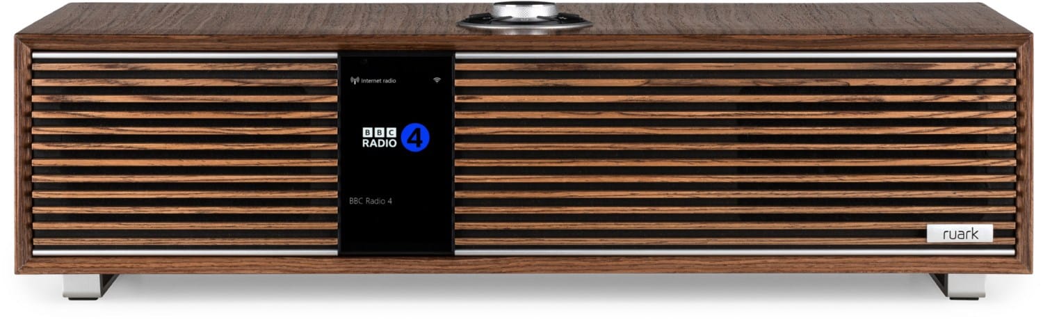 ruarkaudio R410 Design Audio-System Netzwerkfähig nussbaum