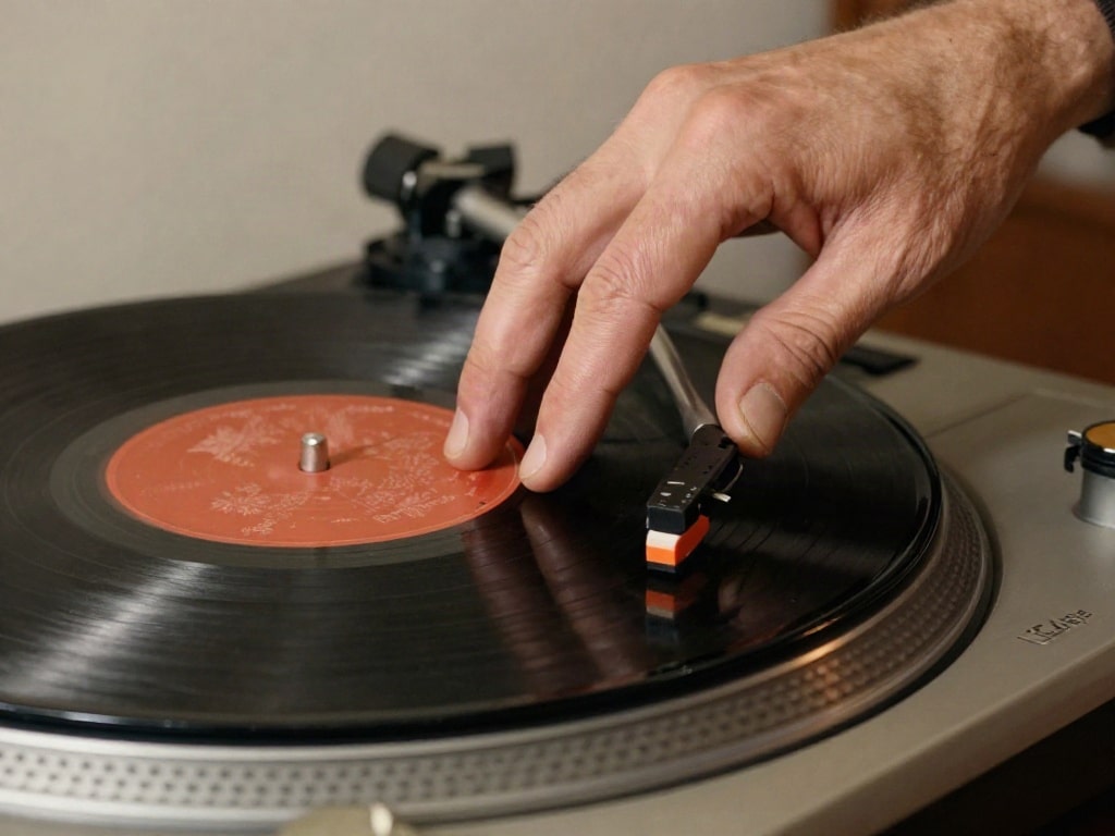 Warum knistern Schallplatten?